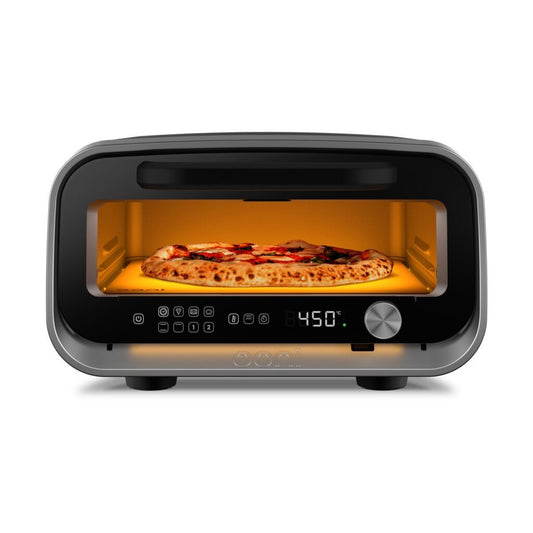 Artisan Electric 12" Indoor & Outdoor Pizza Oven – Charcoal Grey