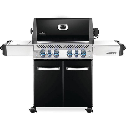 Elite Series 500 Natural Gas Grill with Rear & Side Infrared Burners - Black